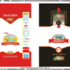 2003-2005 Graphic design of flexo printed foil packaging for pasta made by Tomasz Siniak
