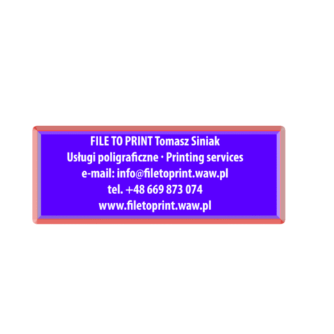 Greetings to the our new Polish (PL) customer. A part of C4 324x229mm size envelope graphic design from 16-09-2021 made by Tomasz Siniak. FILE TO PRINT Tomasz Siniak Colour proofing, specialty digital printing and other services Warsaw Poland