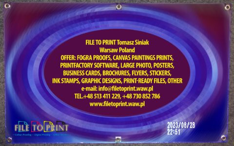 Banner printouts