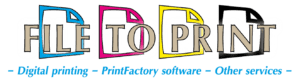 FILE TO PRINT Tomasz Siniak Digital printing PrintFactory software dealer Other services Warsaw Poland logo rectangular 01-05-2024
