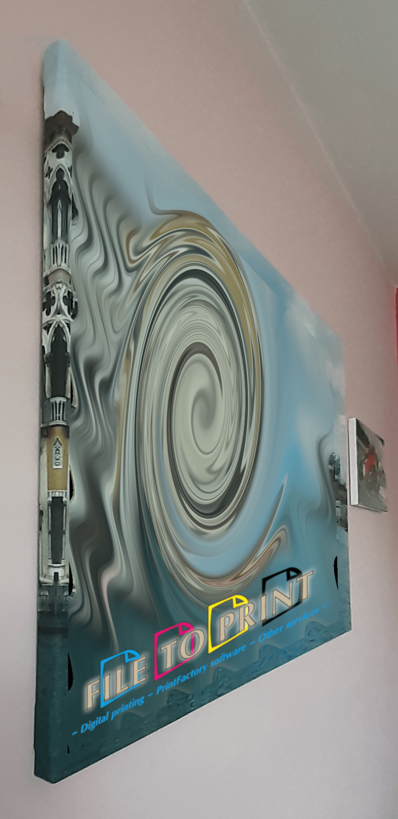 100x100 cm size Painting Canvas print - Image 109