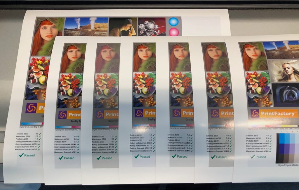 FILE TO PRINT PrintFactory dealer services media profiles test prints 09032026