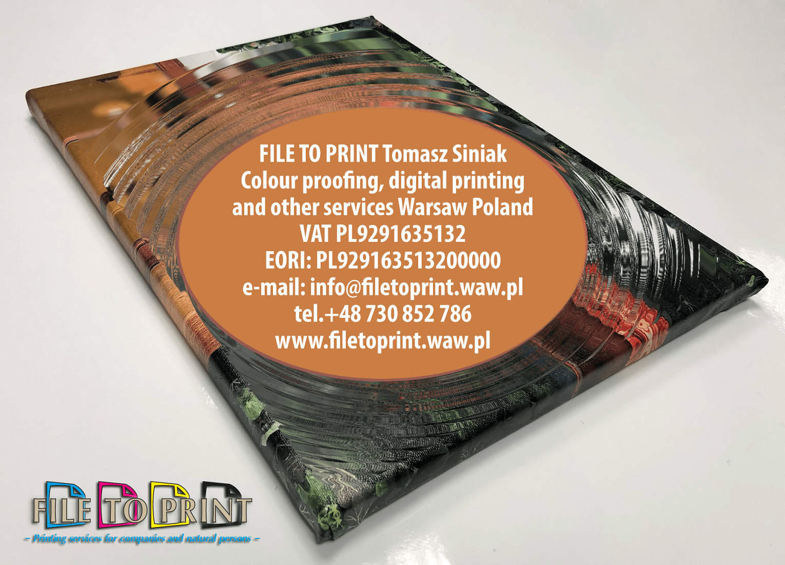 20220830 Canvas prints from a photo or graphic design stretched by our own on a painting loom (blejtram). Full colour digital printing. Canvas type to be agreed. Interested? Call us! FILE TO PRINT Warsaw Poland / London United Kingdom
