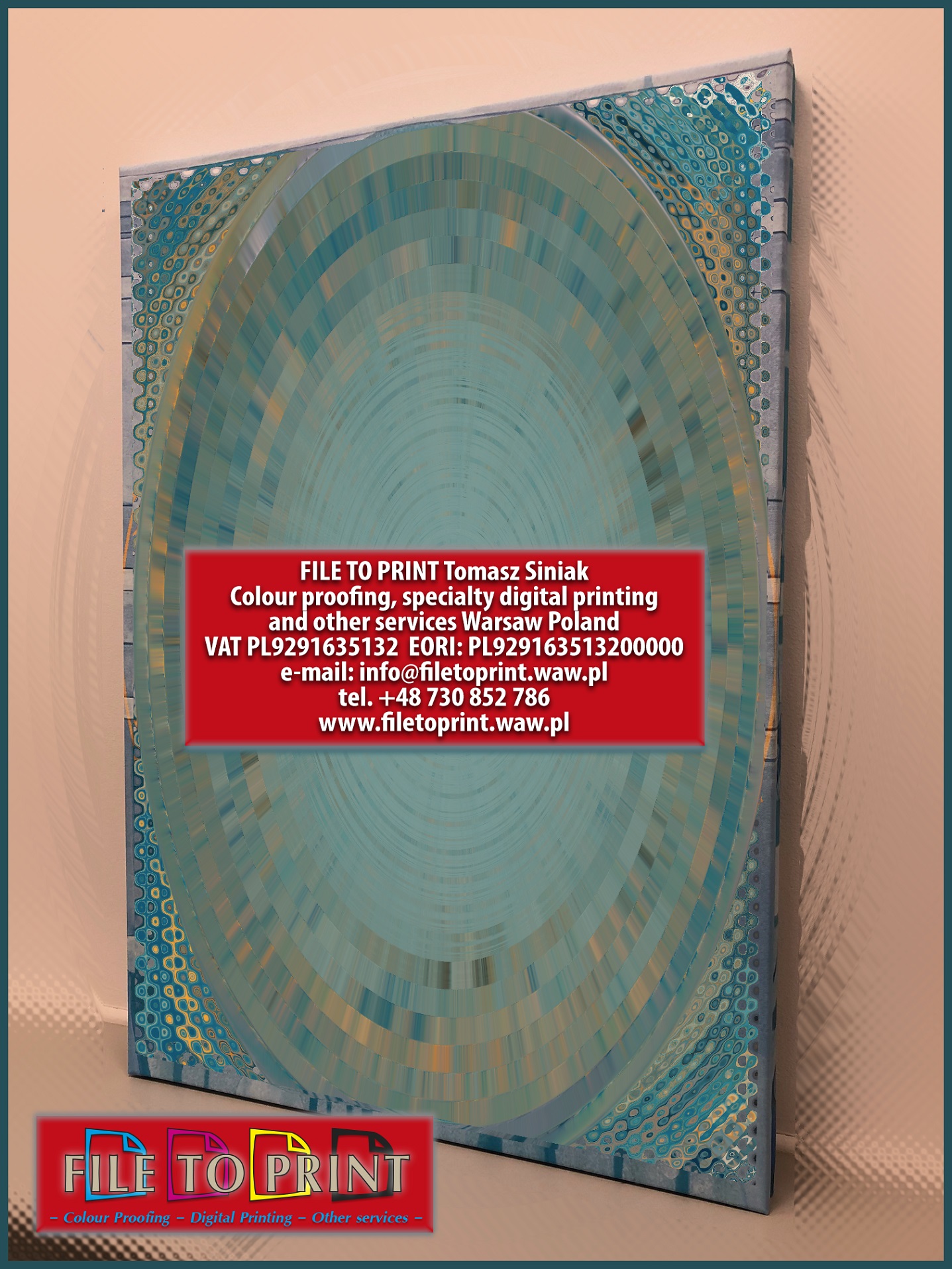 20230113_3 Canvas prints from a photo or graphic design stretched by our own on a painting loom (blejtram). Full colour digital printing. Canvas type to be agreed. Interested? Call us! FILE TO PRINT Warsaw Poland / London United Kingdom