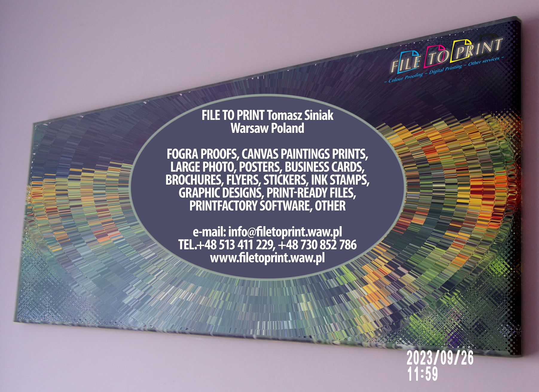100x100 cm size Painting Canvas print - Image 21