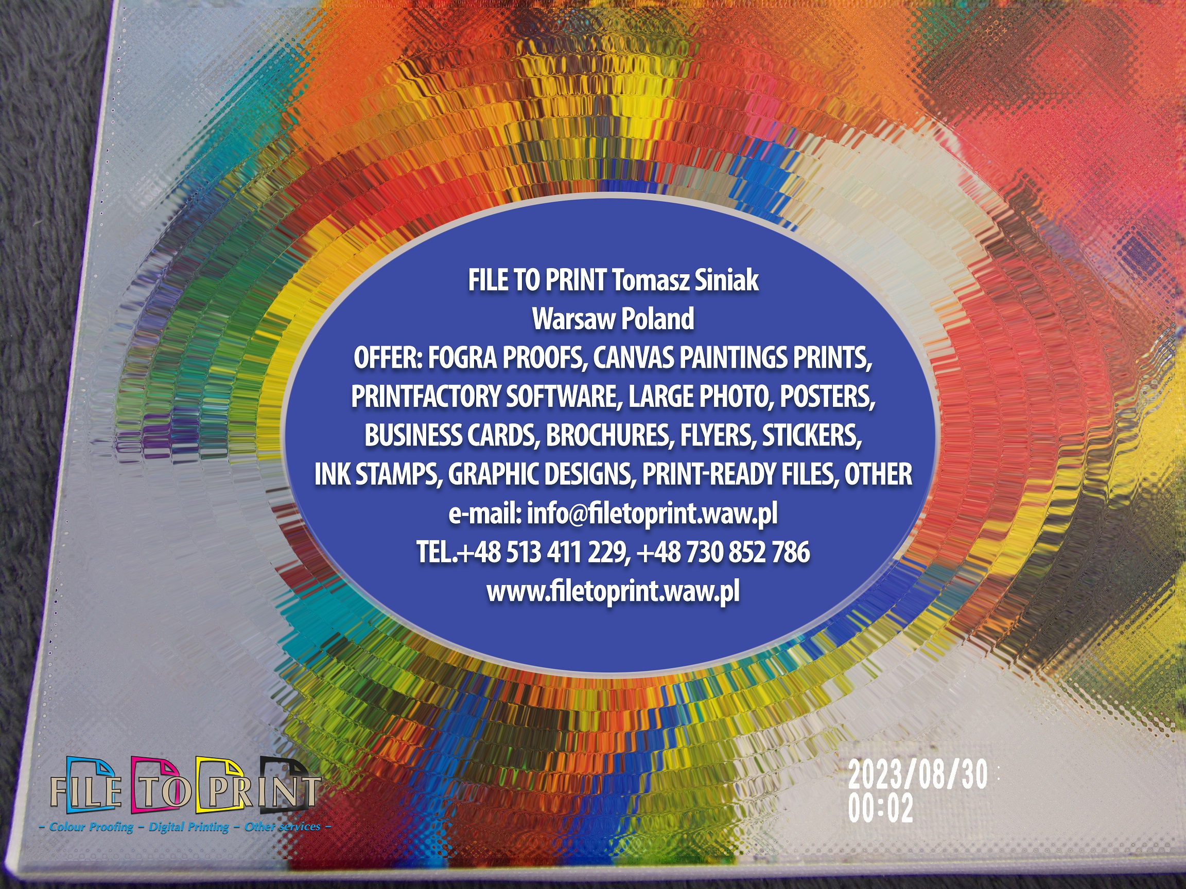 100x100 cm size Painting Canvas print - Image 18