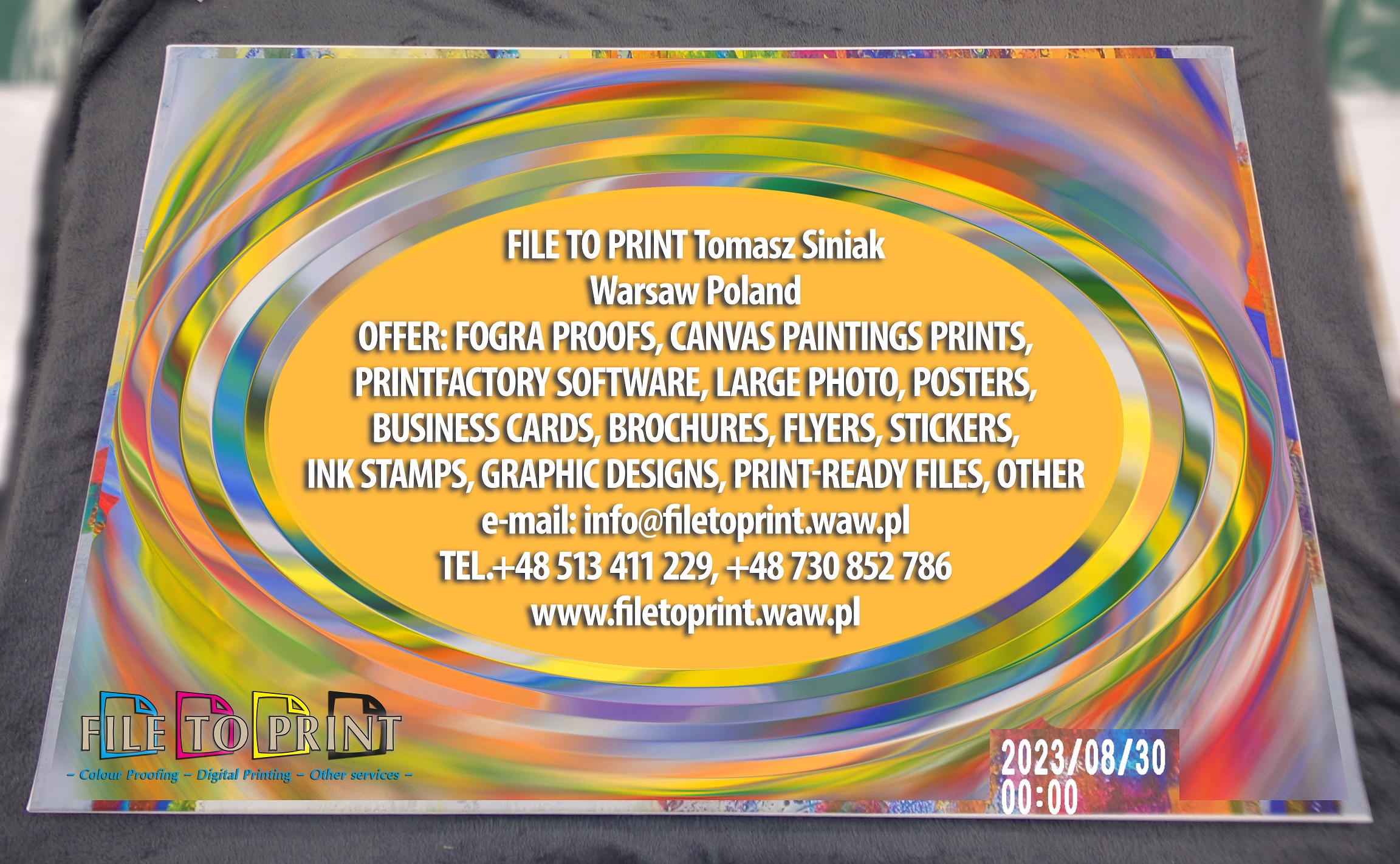 100x100 cm size Painting Canvas print - Image 17