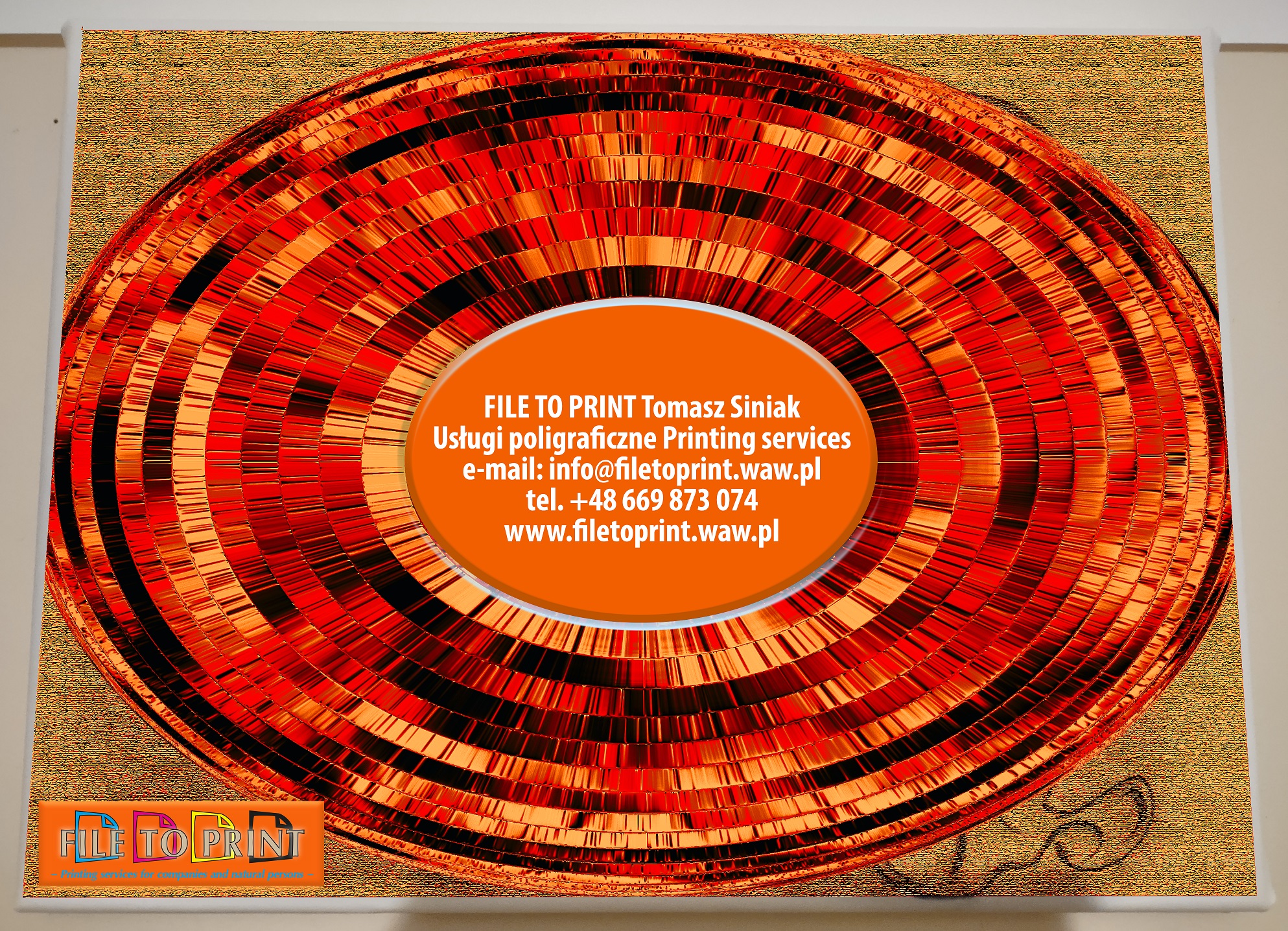 100x100 cm size Painting Canvas print - Image 94