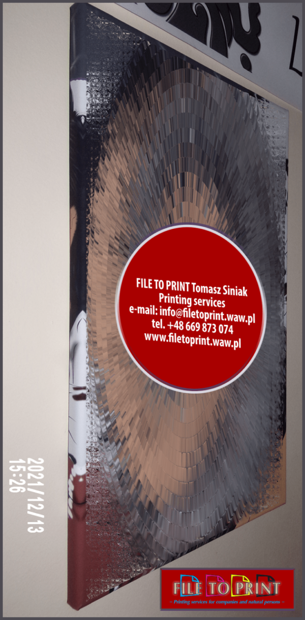 100x100 cm size Painting Canvas print - Image 90