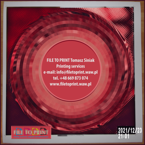 100x100 cm size Painting Canvas print - Image 66