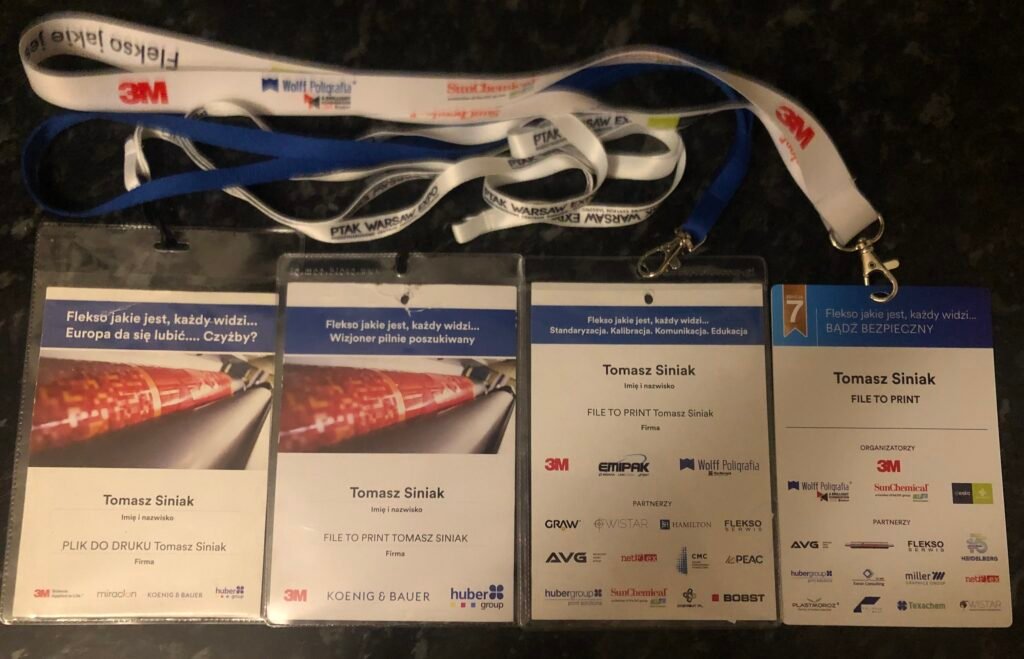 Tomasz Siniak FILE TO PRINT PrintFactory dealer flexo workshops identifiers from 4 events under a name "Flexo is as everyone sees" which was in 2020-2025 years in Warsaw and Lodz of Poland.